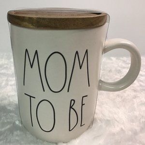 RAE DUNN "Mom To Be" Coffee Mug w/ Lid